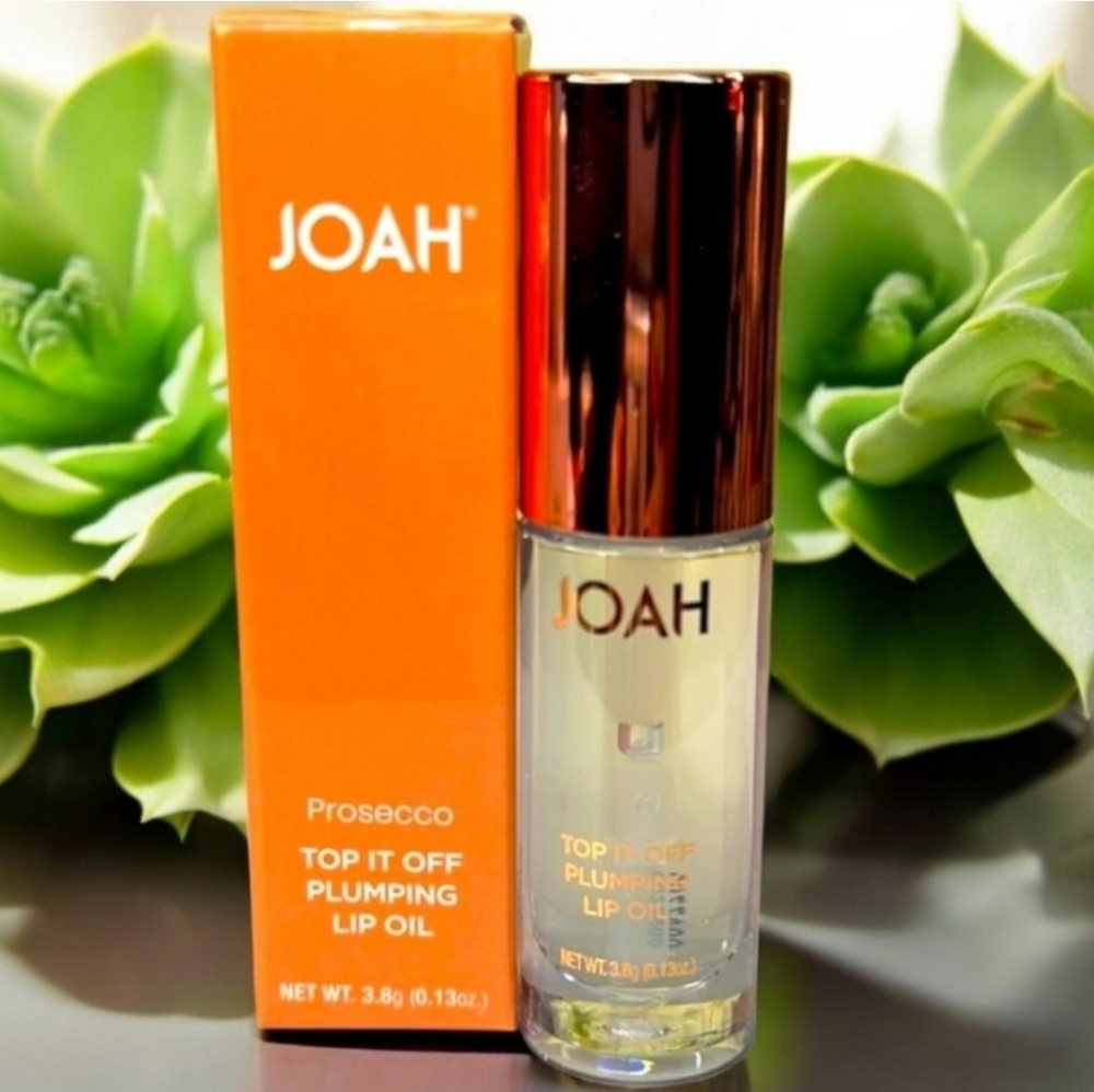 💋JOAH PLUMPING LIP OIL "PROSECCO" Limited Edition  NIB